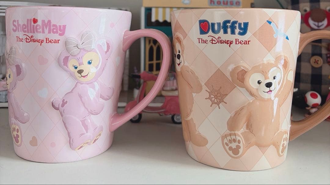 上海ディズニー ダッフィーフレンズマグカップ セット6セット