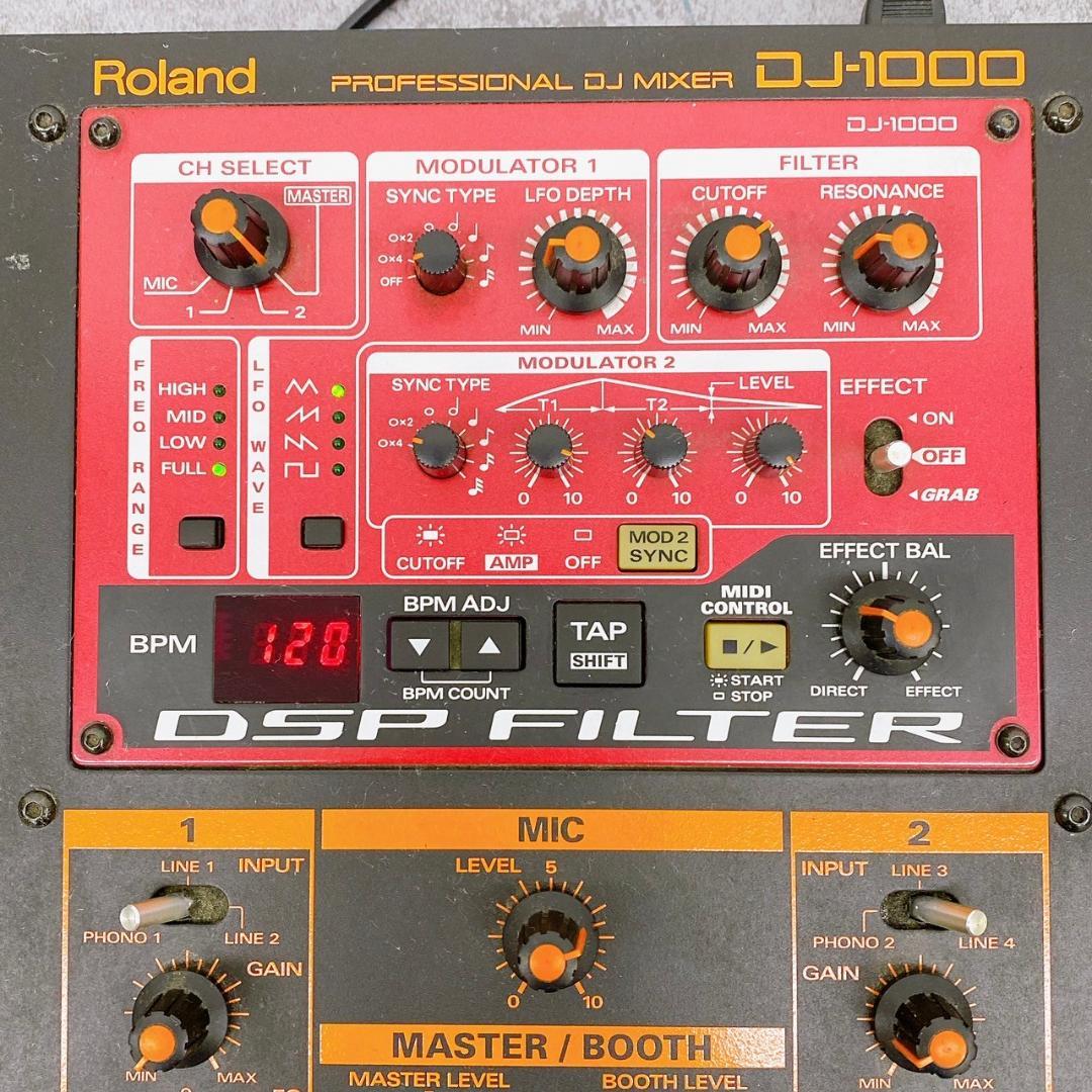 Roland DJ-1000 DJ Mixer ミキサーエフェクター ローランド