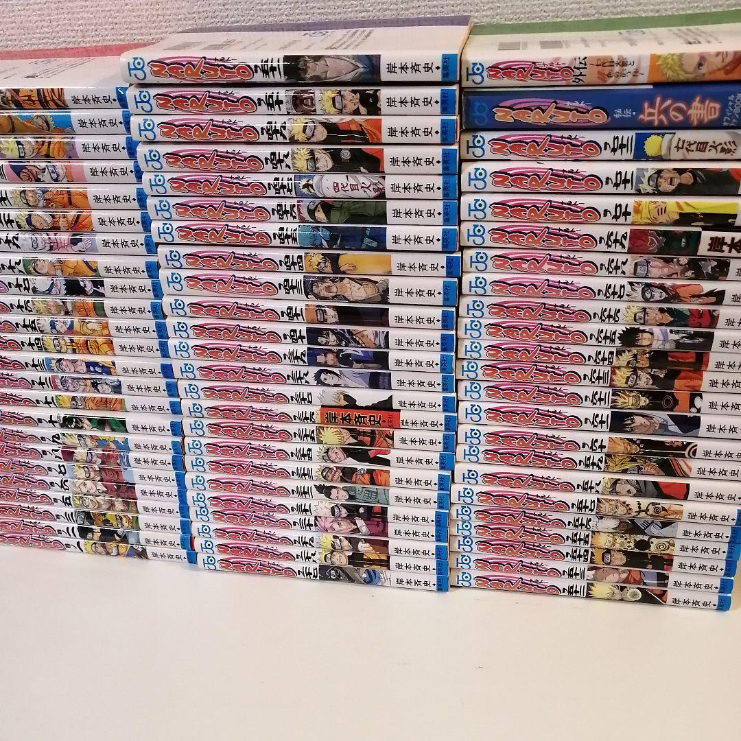 ナルト NARUTO 全72巻 全巻 全巻セット 漫画 外伝 ① - メルカリ