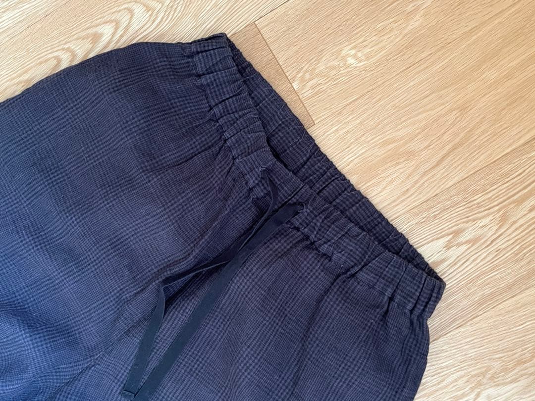 群言堂 リネンパレットワイドパンツ 麻70% 綿30% 群言堂麻の