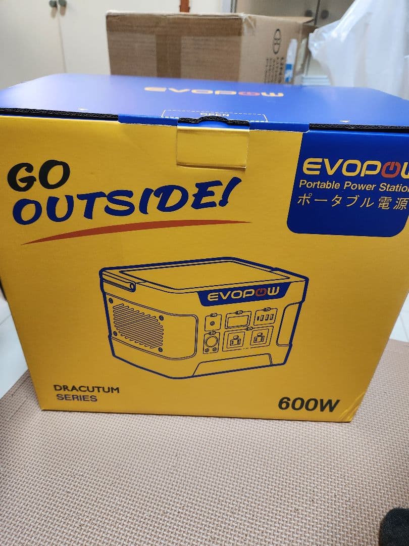 EVOPOW Dracutum 600W ポータブル電源 EVOPOW Dracutum 600W ポータブル電源