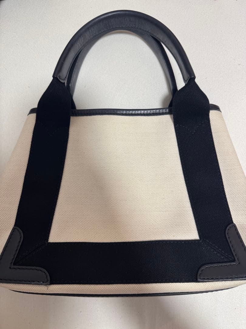 BALENCIAGA トートバッグ アイボリー/ブラック