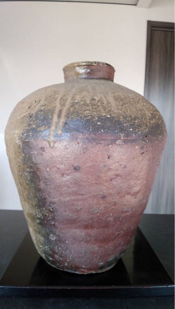 丹波焼　アンティーク　古丹波壺　古道具　六古窯　古美術　花器