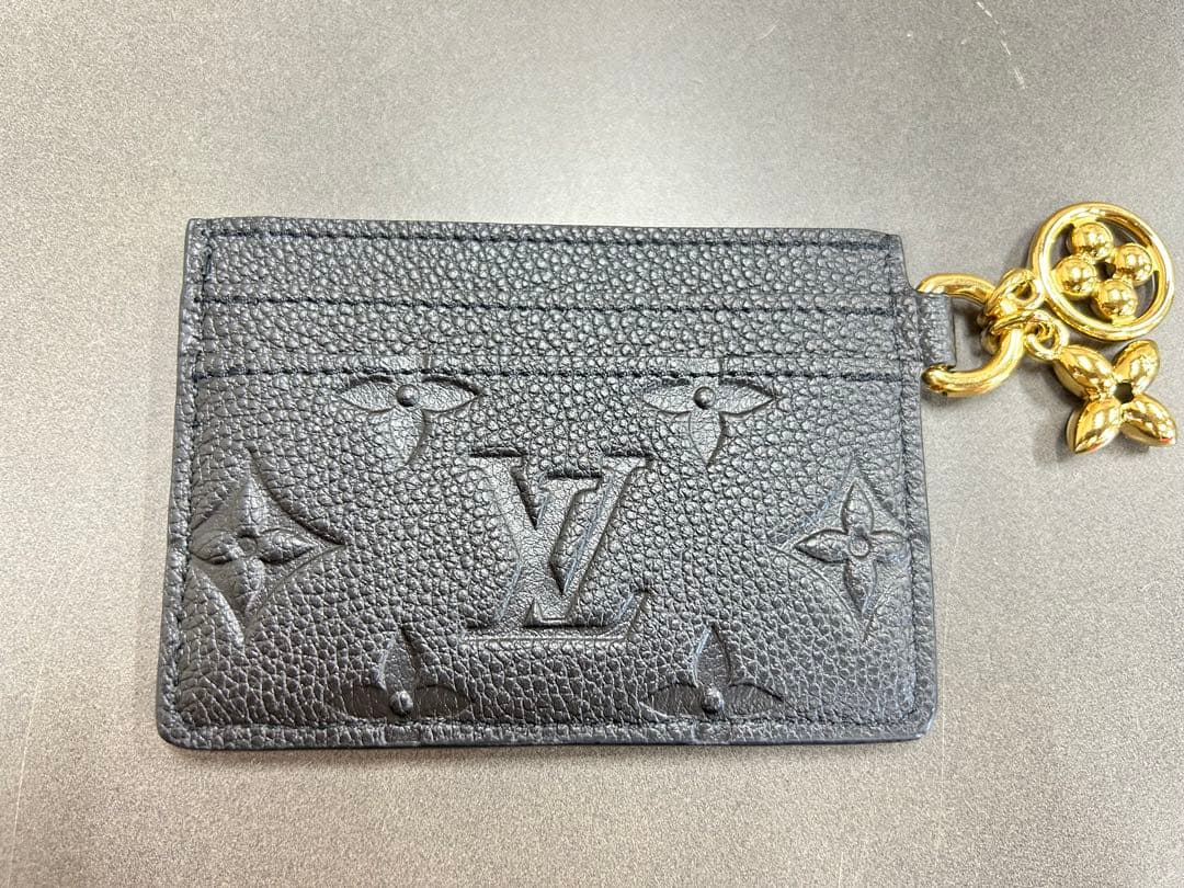 【美品】ヴィトン　カードケース　M82132 ポルトカルトLVチャーム