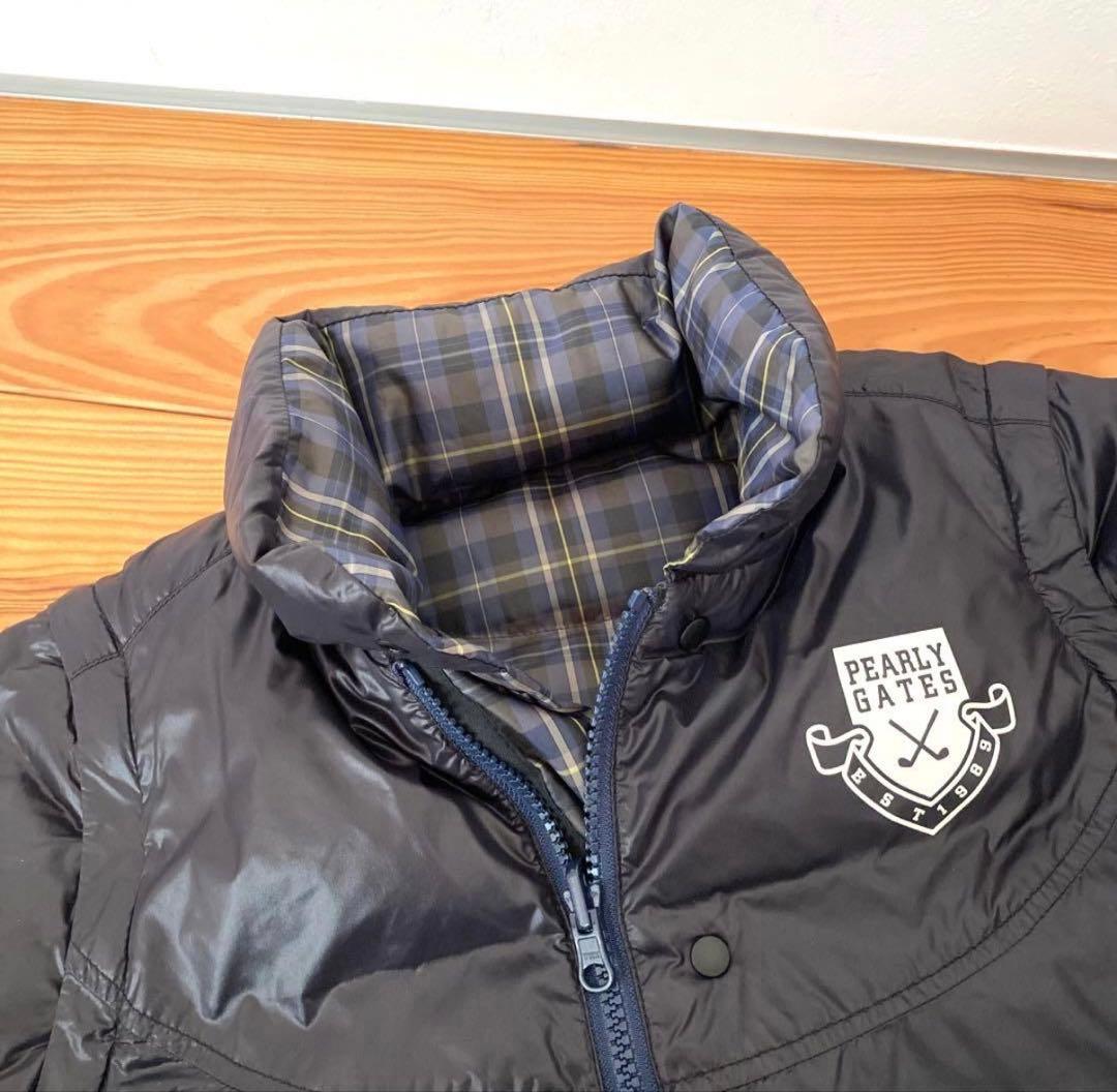 Chiパーリーゲイツ　リバーシブルダウンジャケット　ベスト　サイズ1