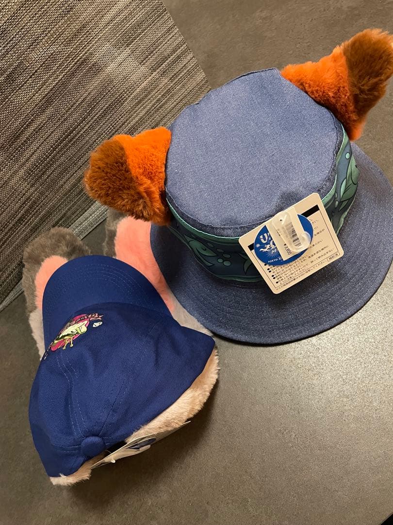 【2点タグ付き】ディズニー ズートピア ファンキャップ ニック ジュディ セット