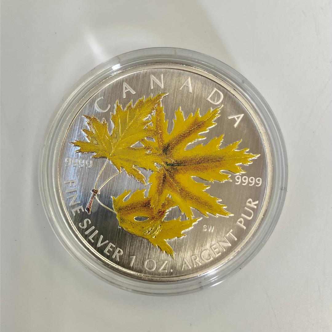 カナダ王立造幣局発行　メイプルリーフ　カラー 2006年