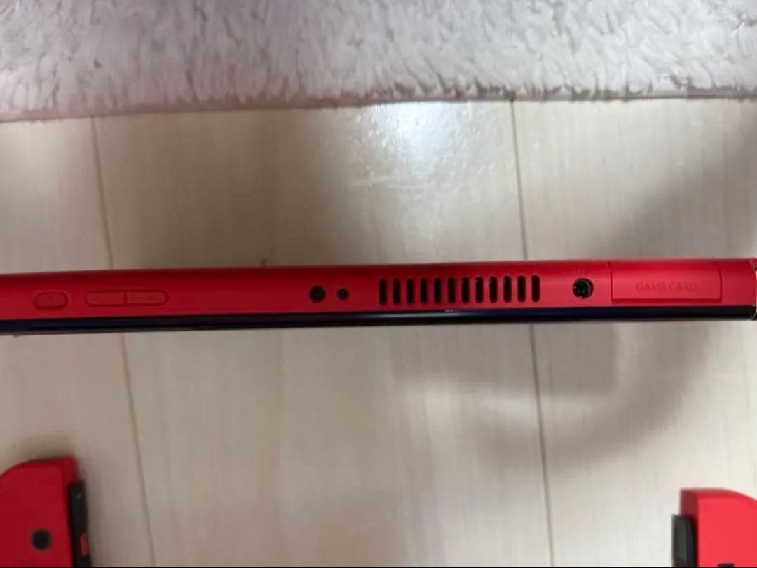 Nintendo Switch有機EL マリオレッド本体と付属品