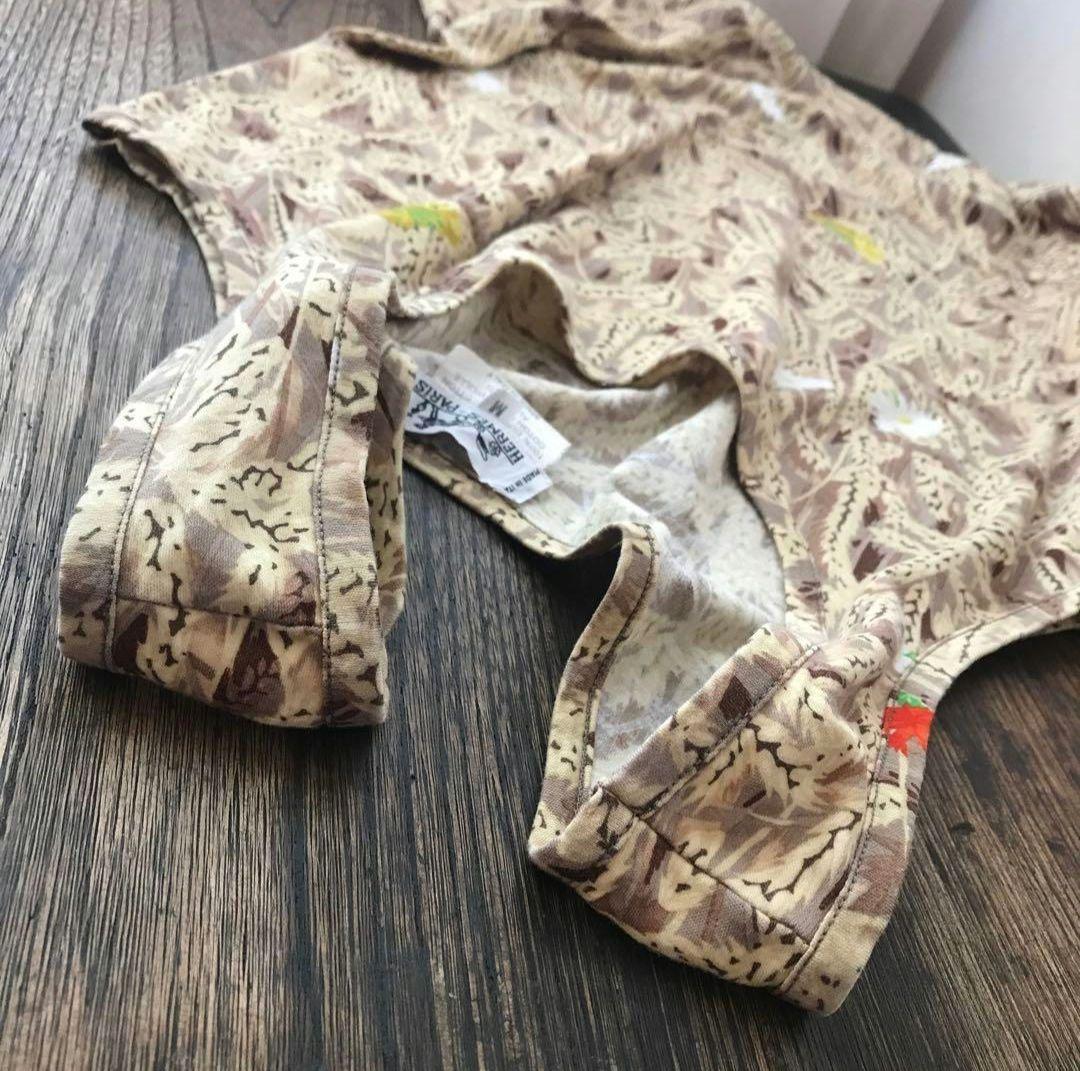 エルメス タンクトップ M 麦柄 花柄