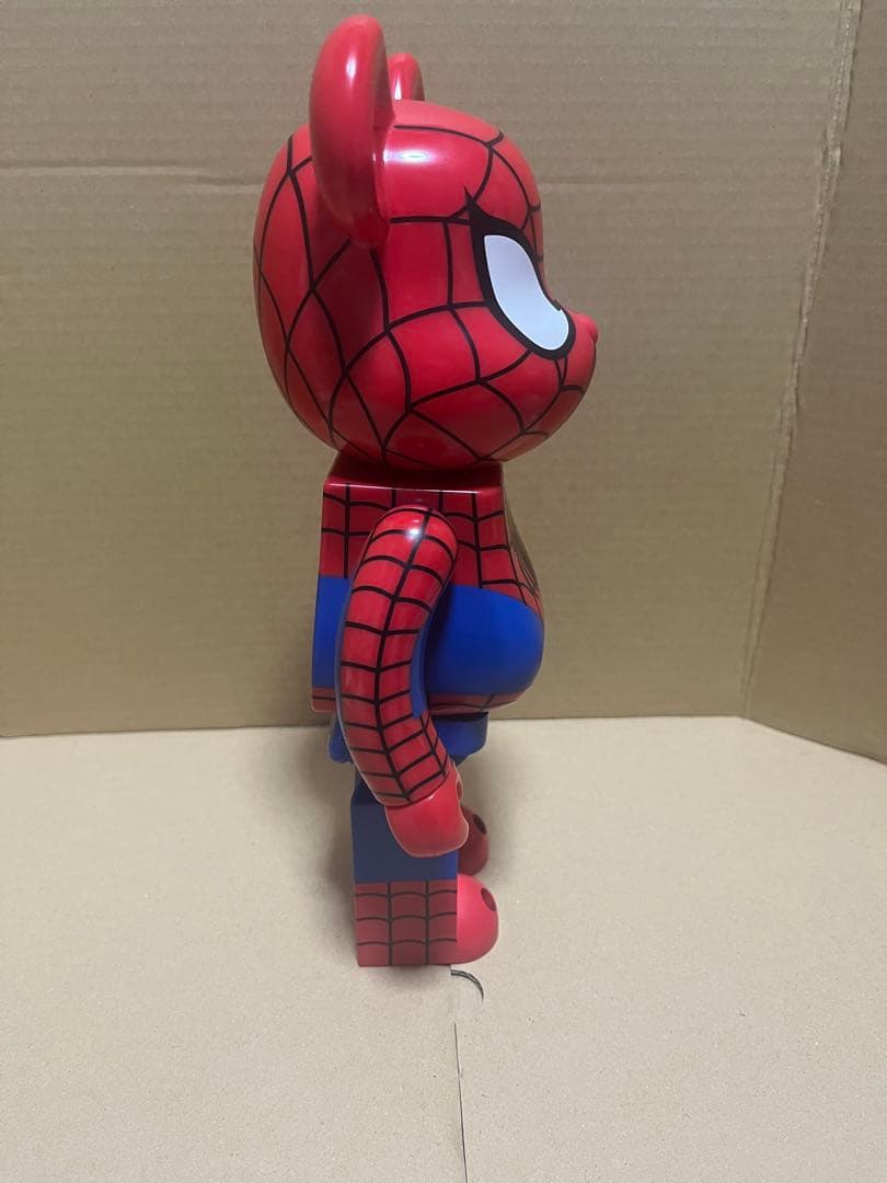 美品 初期物 ベアブリック400％ スパイダーマン ハッピーくじ 特賞