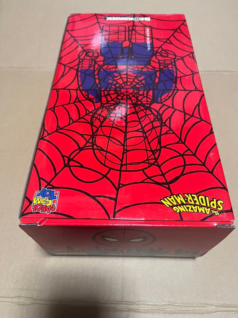 美品 初期物 ベアブリック400％ スパイダーマン ハッピーくじ 特賞