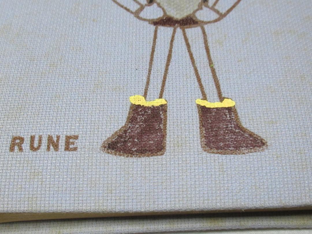 ◆極希少 未使用 昭和46年頃！内藤ルネ「それいゆ」可愛い男の子直筆画アルバム