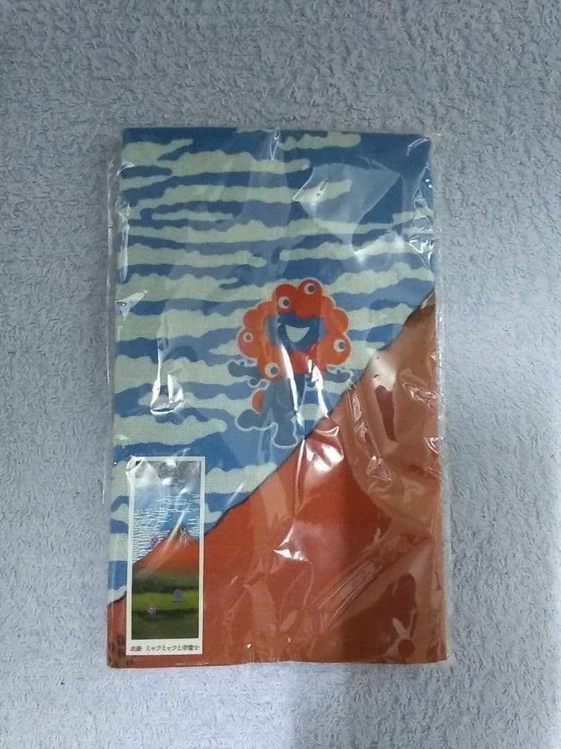 大阪万博会場限定 ミャクミャク 絵てぬぐい 葛飾北斎 赤富士 手ぬぐい