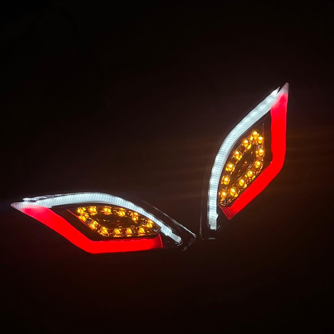 シグナス3型 LEDウィンカー RED ドラゴンアイ ledウインカー バイク