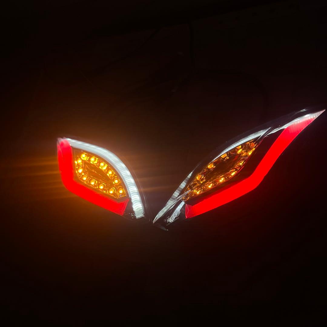 シグナス3型 LEDウィンカー RED ドラゴンアイ ledウインカー バイク