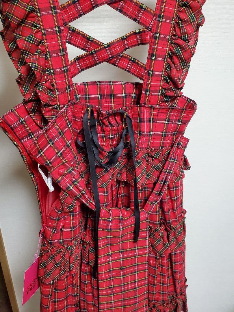 Angelic pretty Charming Frill スカート　赤