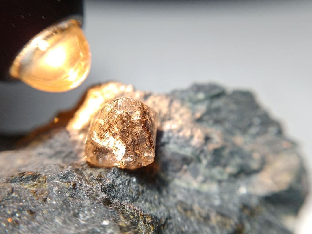 たーさん様専用 ダイヤモンド キンバーライト 原石 接着標本 鉱物標本