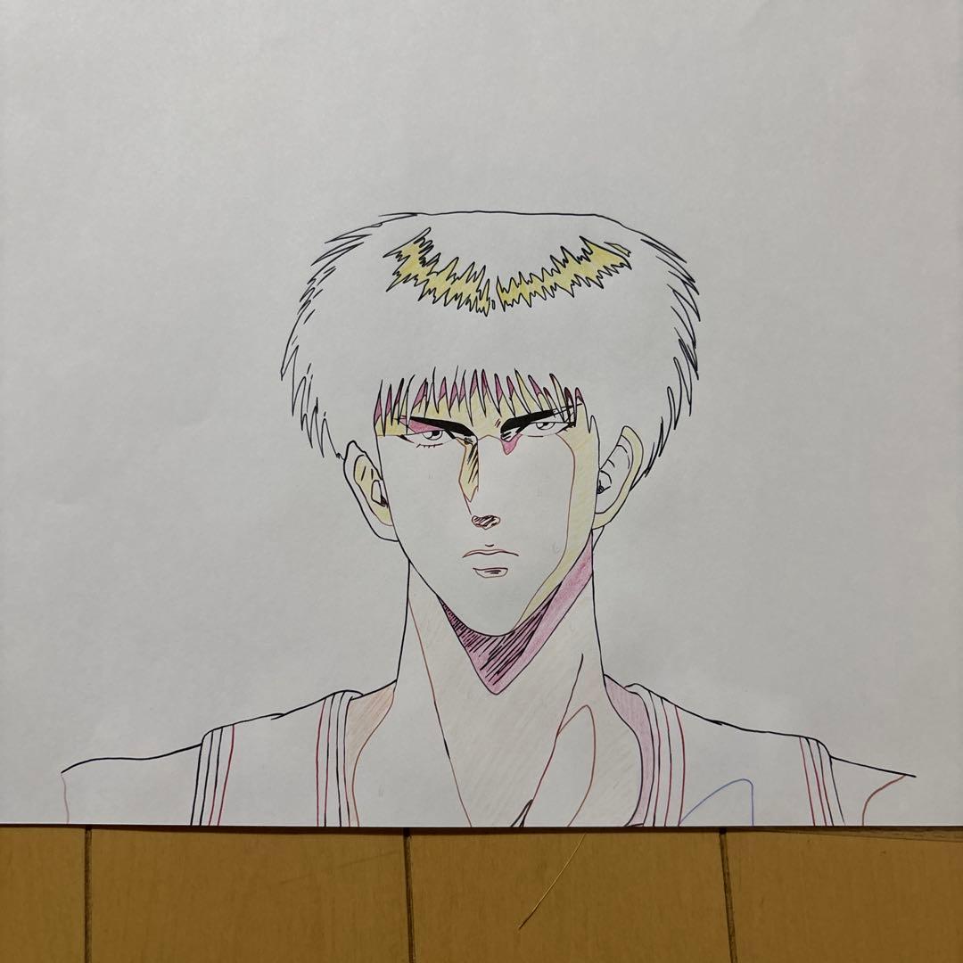 セル画　スラムダンク 流川楓　動画有り