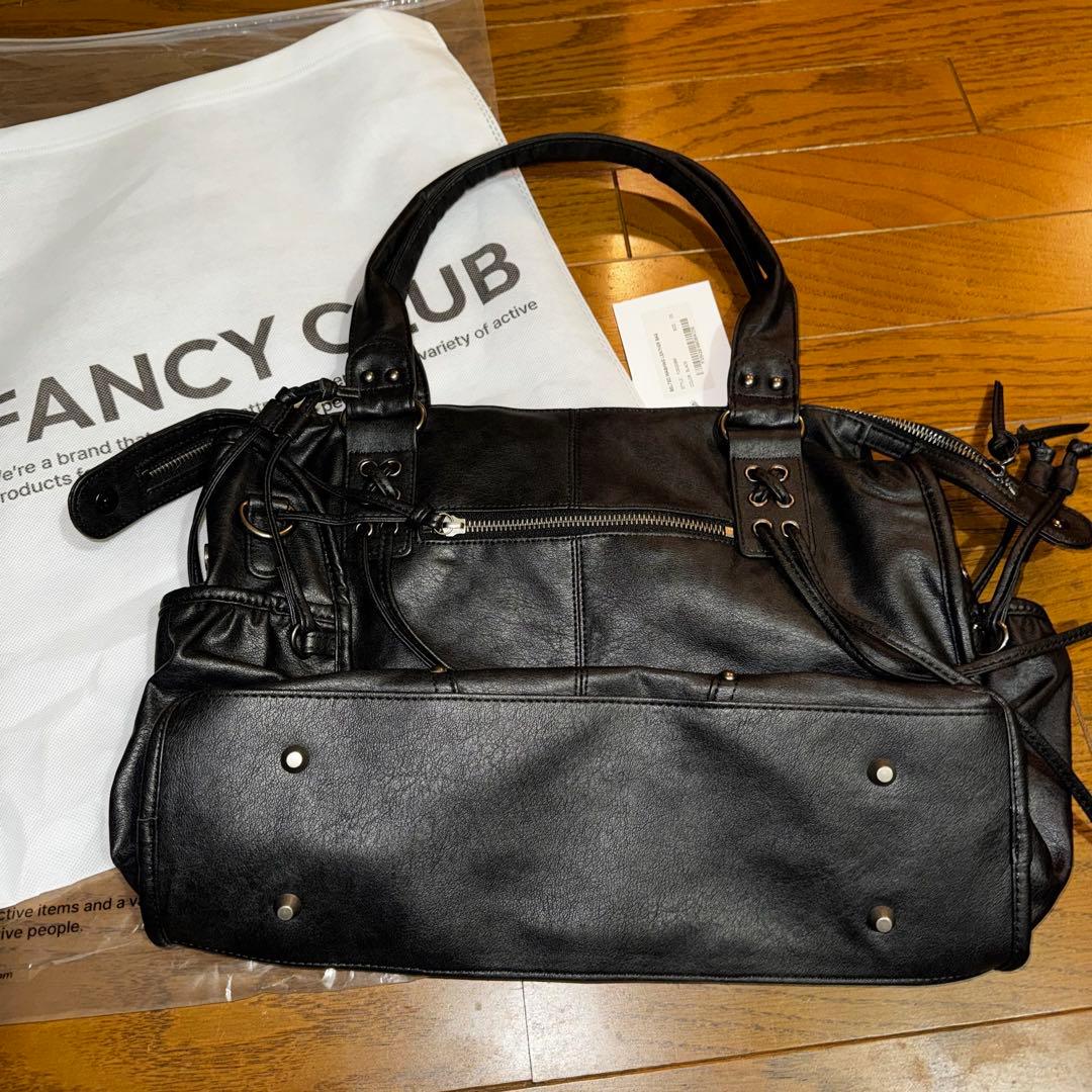 Fancy Club レザーバッグ ブラック新品