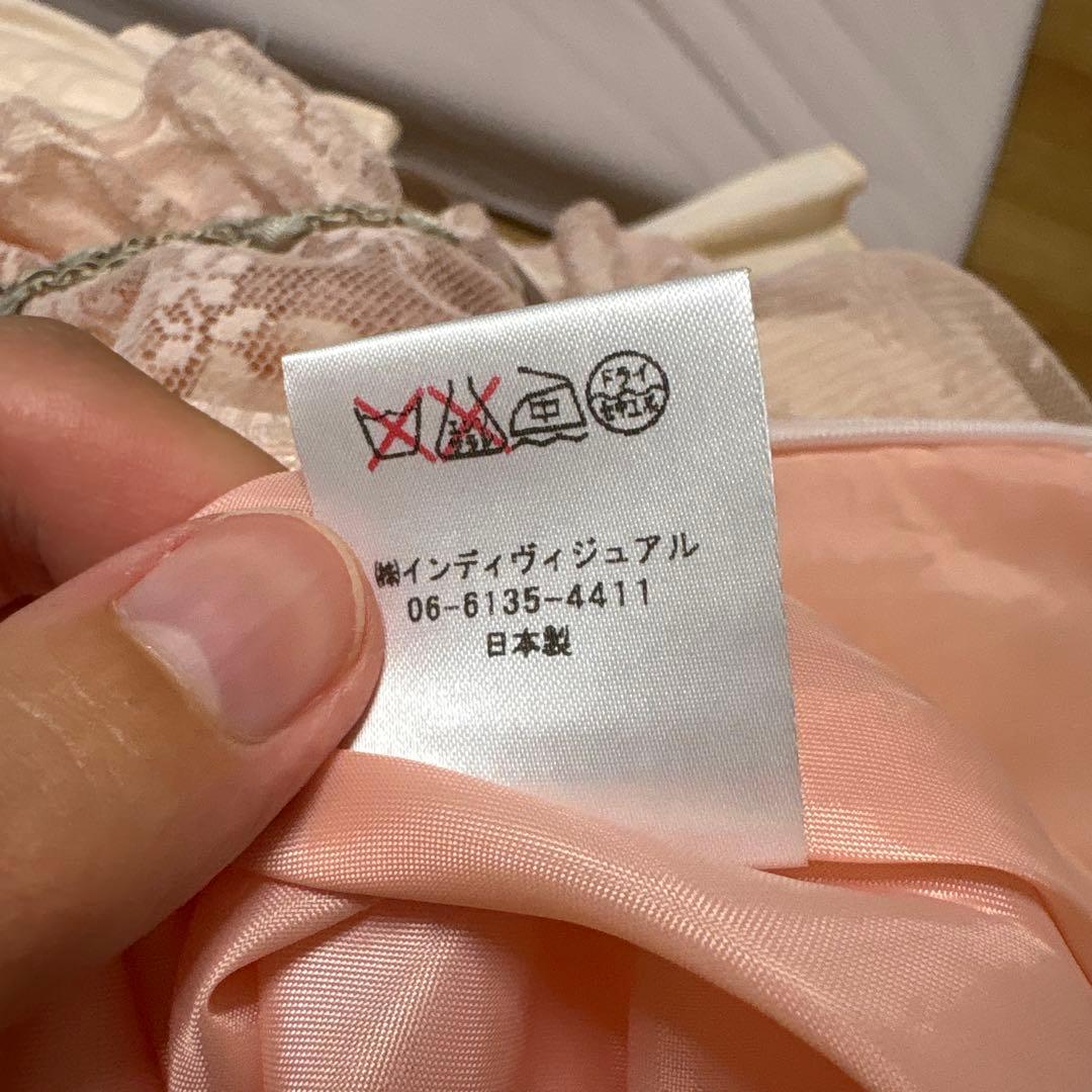 ヴィクトリアンメイデン・エレガントレーシースカート・ピンク