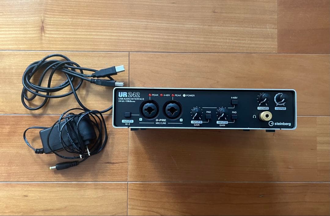 Steinberg UR242 オーディオインターフェイス　中古