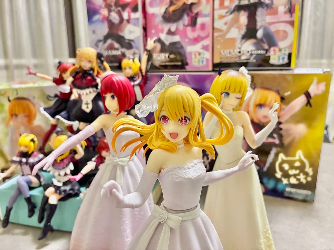 【推しの子】フィギュア まとめ売り 9体セット（有馬かな／ルビー／MEMちょ）