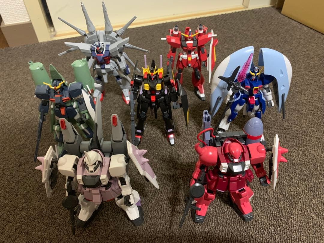 HG ガンダムSEED DESTINY 7点セット ジャンク 現状品 完成品