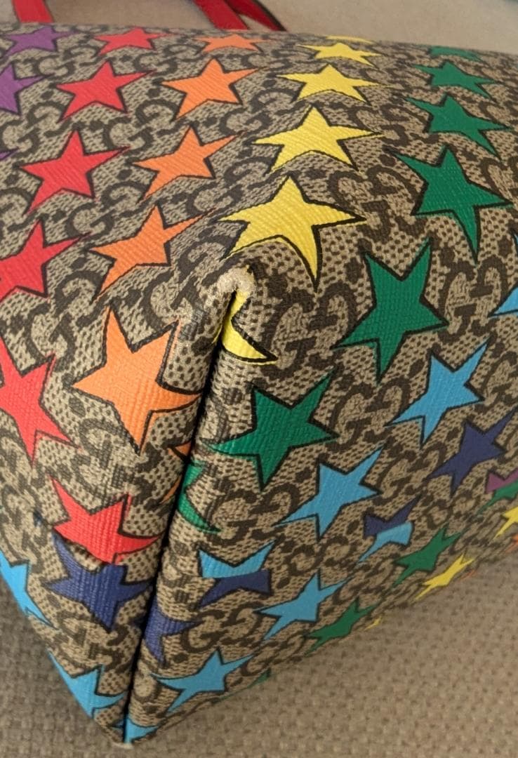 ナ*ョ様 GUUCI 410812 グッチ チルドレンズ レインボースター ハン