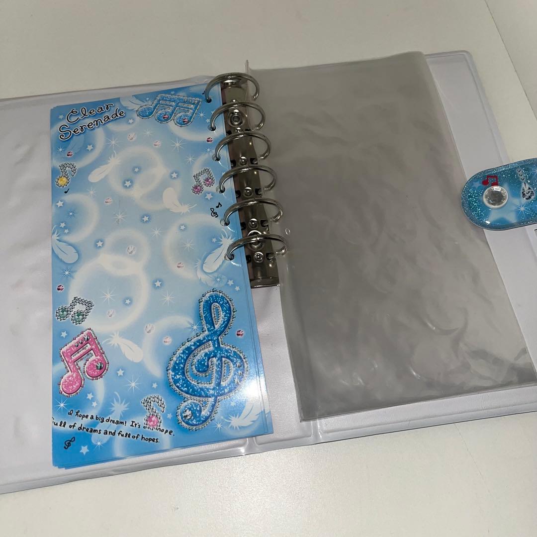 平成レトロ 音符 シールバインダー シール帳 クラックス レア☆平成