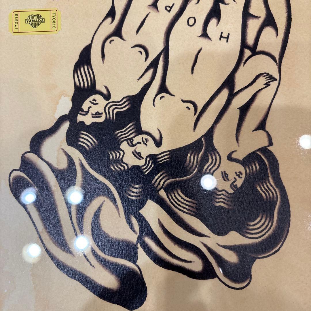 【新品未使用】受注生産 タトゥースタジオヤマダ ポスター 山田蓮 聖母マリア