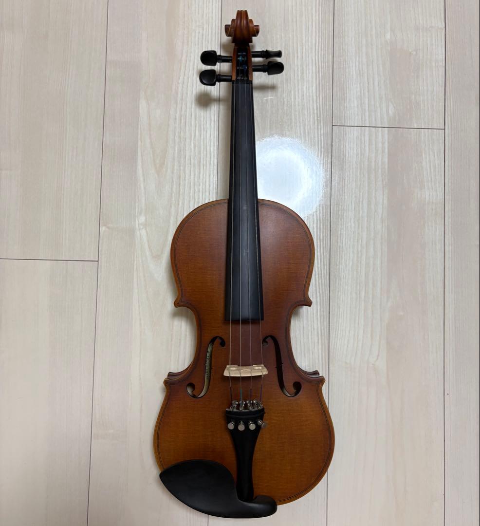 バイオリン 4/4 ハルシュタット v-12本体 ケース付き 消音器