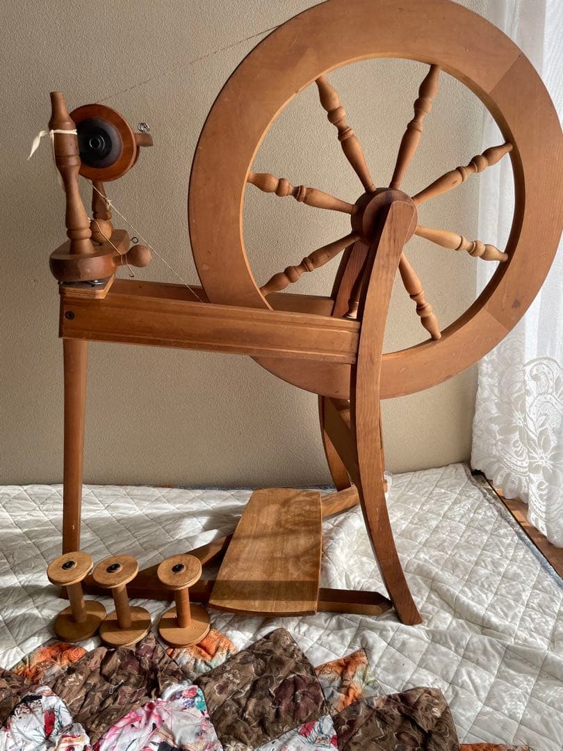 アシュフォード製の紡ぎ機
