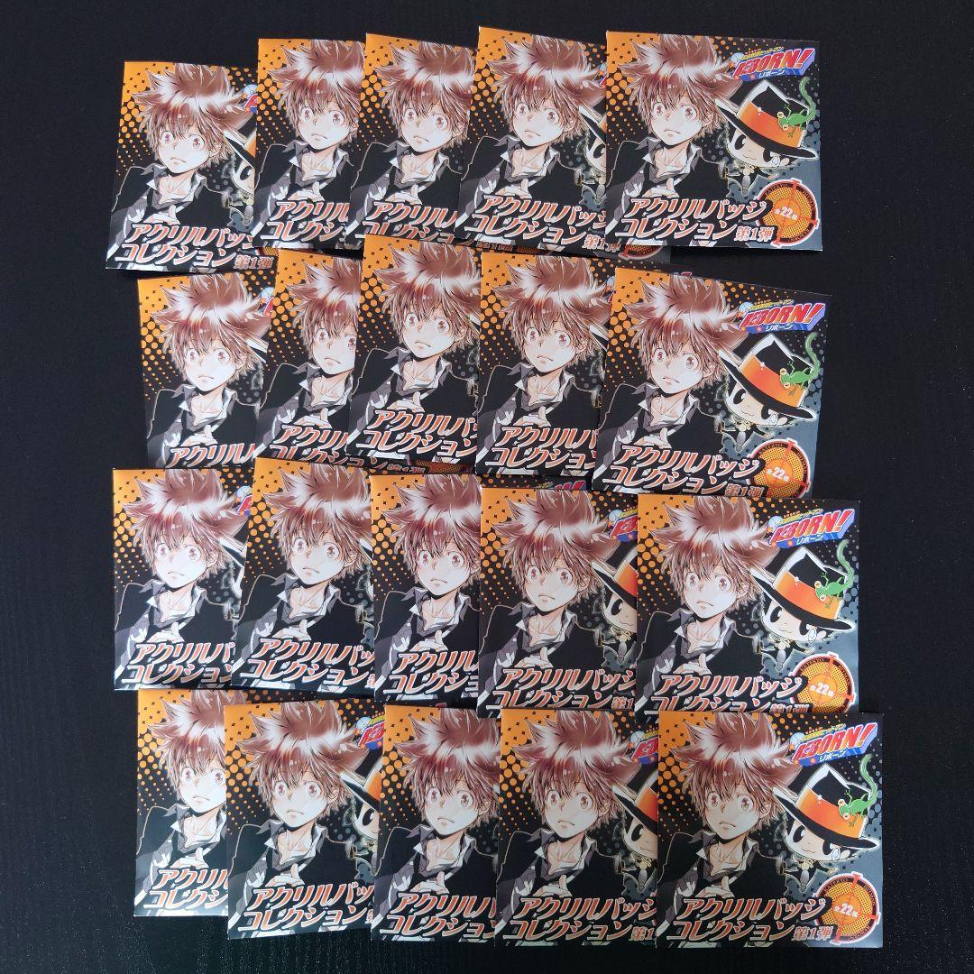 家庭教師ヒットマンREBORN アクリルバッジコレクション 22個 未開封