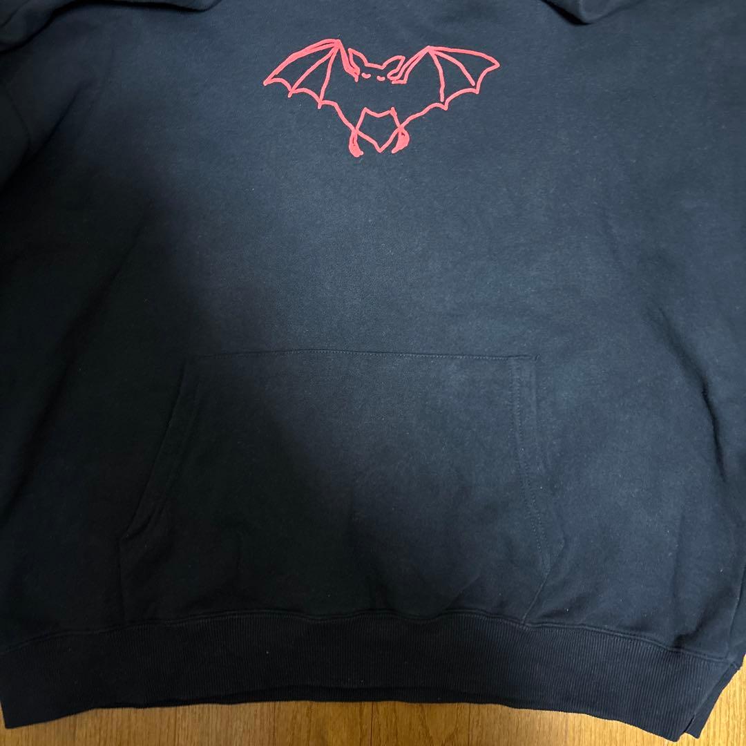 米津玄師 Flamingo コウモリ パーカー ブラック XL - メルカリ