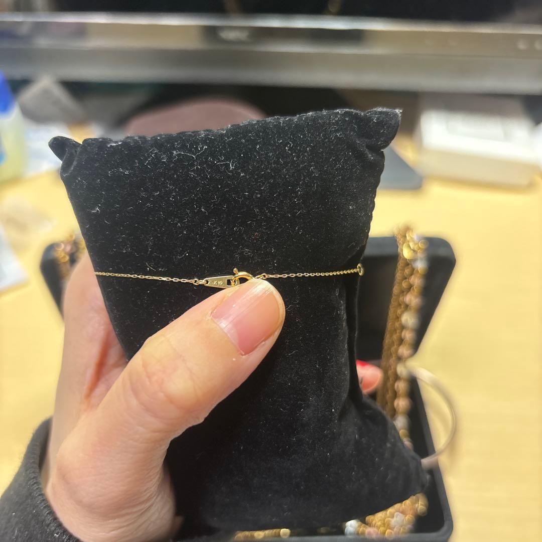 遺品生前整理アクセサリーセットまとめ売りK18GF K10など