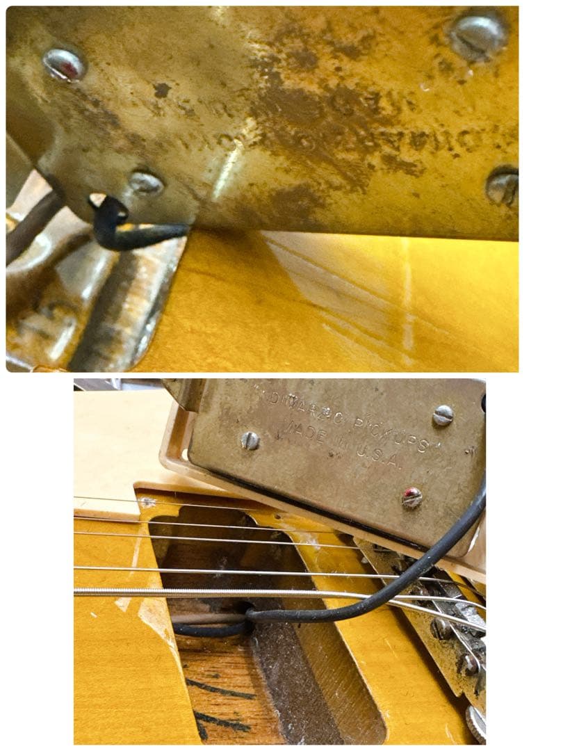 AriaProII LS レスポールスタンダードタイプ ディマジオピックアップ