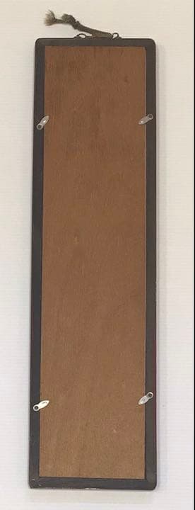 【真作】　★青嵐 サイン入り　肉筆短冊　花鳥図