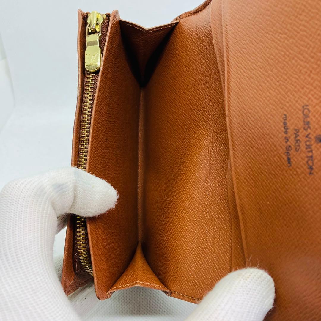 ルイヴィトン ポルトフォイユ トレゾール 財布 L字ファスナー 856