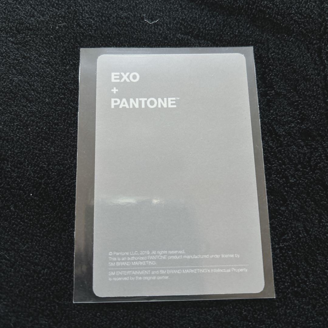EXO pantone ノート トレカ