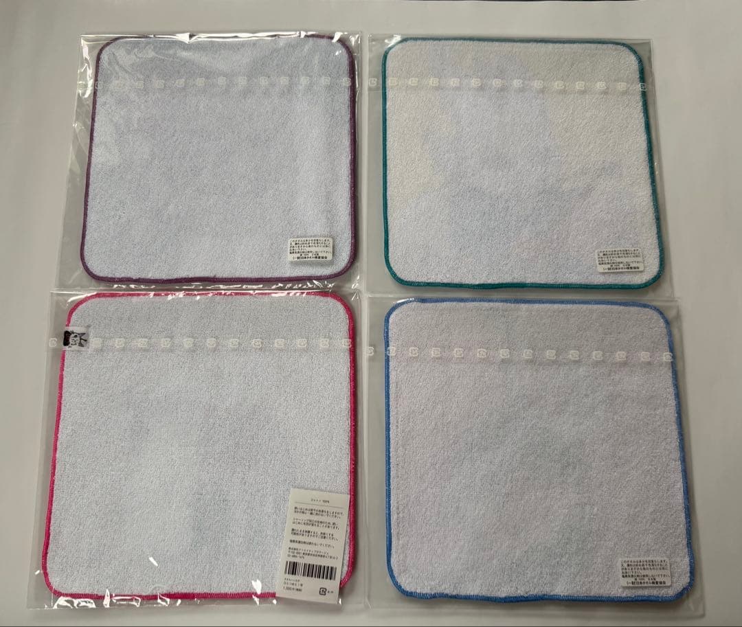 ヒグチユウコ　タオルハンカチ　新品未使用未開封　4点まとめて