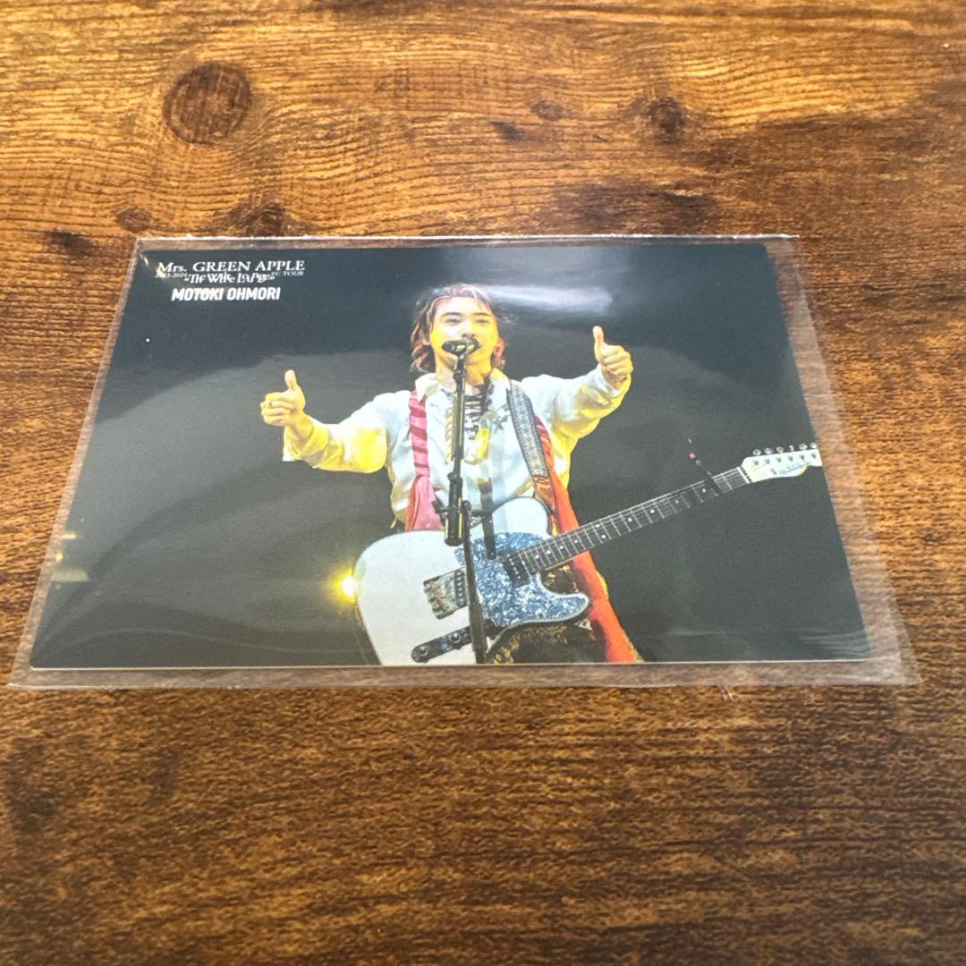 Mrs.GREEN APPLE 大森元貴 ホワイトラウンジ フォトカード 001 - メルカリ