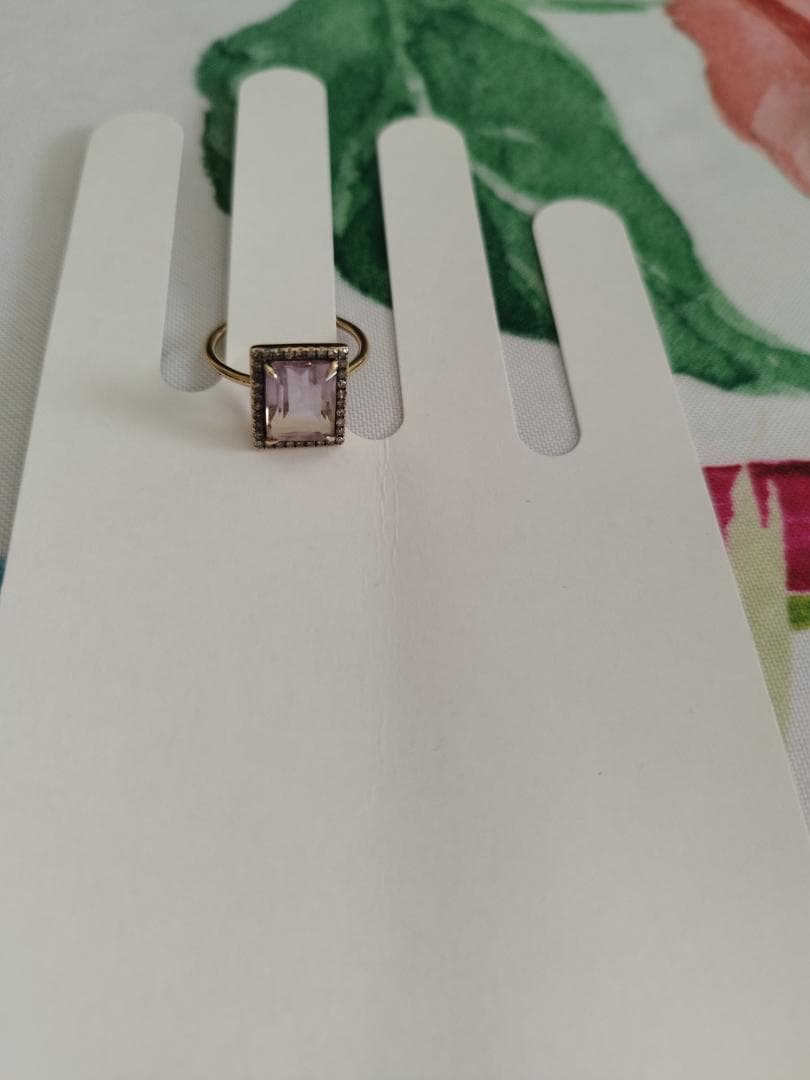 アルティーダウード　リング　アメトリン　パフェダイヤ　パフェダイヤ