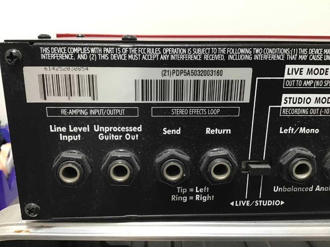 LINE6 Pod Pro(4Uラックケース付き）