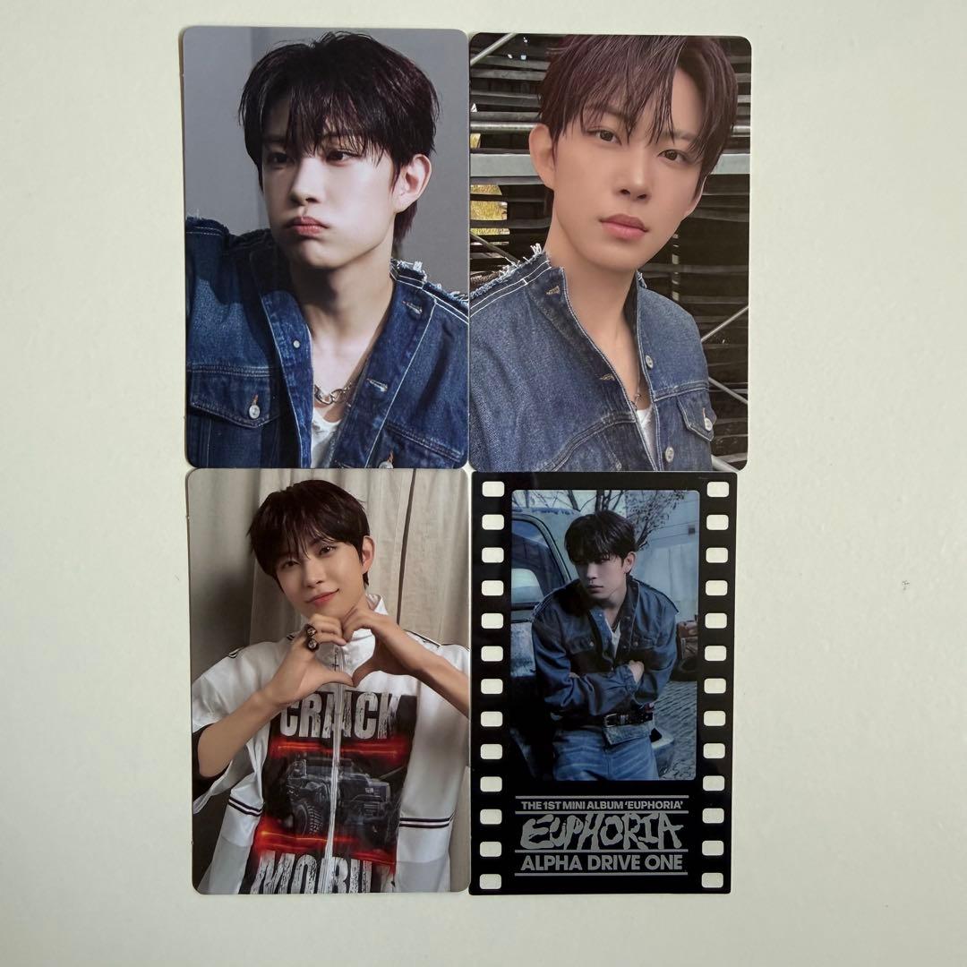 ALD1 韓国 ポップアップ EUPHORIA ラントレ ゴヌ4枚 - メルカリ