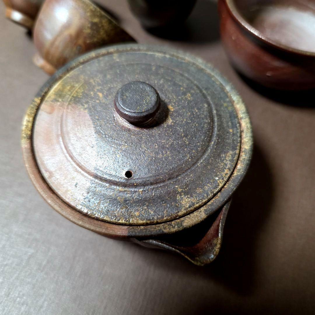 備前焼　煎茶器揃