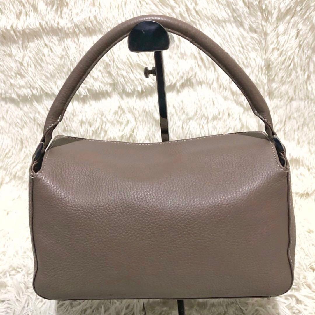 現行·未使用✨キタムラ　 レザー ハンドバッグ