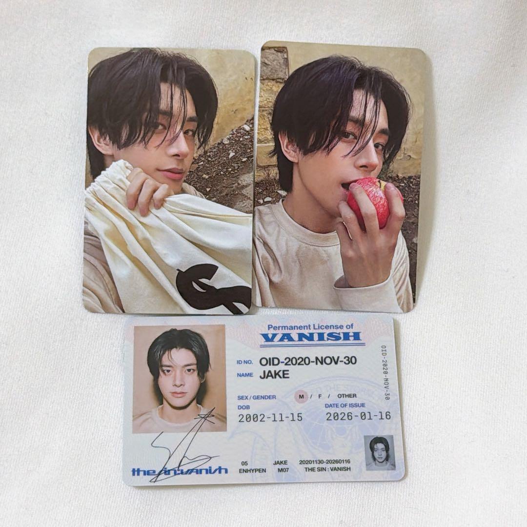 ENHYPEN ジェイク トレカ THE SIN VANISH - メルカリ