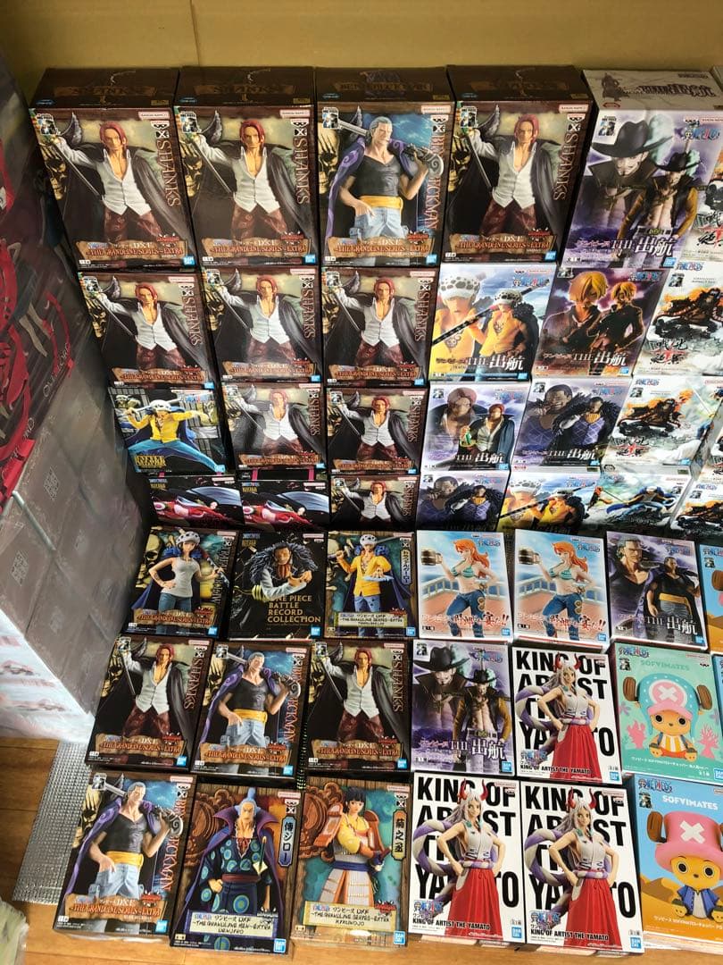 ワンピース　フィギュア　ゾロ　出航　チョッパー　シャンクス　dxf 63個