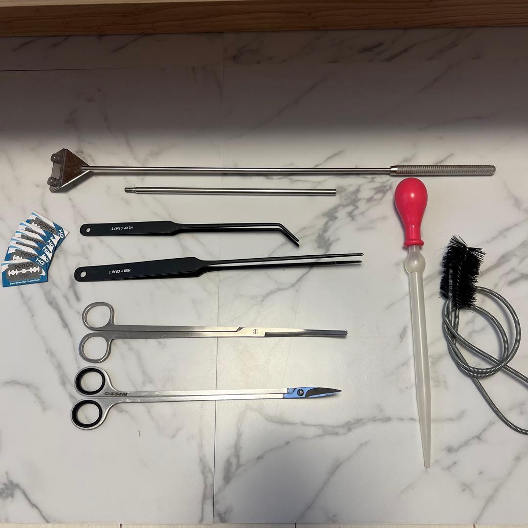 引取り希望】水草水槽セット一式まとめ売り！※バラ売り不可