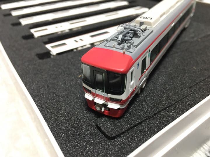 nゲージ名鉄 Nゲージ 名鉄1600系 増結3両編成セット（動力無し） Amazon